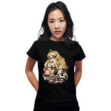 Load image into Gallery viewer, Daily_Deal_Shirts Fitted Shirts, Woman / Small / Black Rocker Aurora