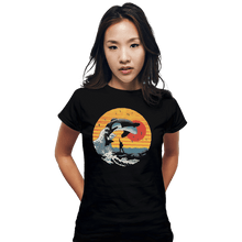 Load image into Gallery viewer, Shirts Fitted Shirts, Woman / Small / Black The Great Killer Whale

