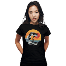 Load image into Gallery viewer, Shirts Fitted Shirts, Woman / Small / Black The Great Killer Whale