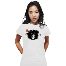 Load image into Gallery viewer, Shirts Fitted Shirts, Woman / Small / White Titan Ink