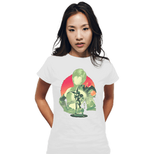 Load image into Gallery viewer, Daily_Deal_Shirts Fitted Shirts, Woman / Small / White Ninja Materia Hunter
