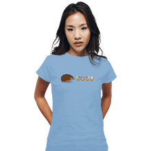 Load image into Gallery viewer, Secret_Shirts Fitted Shirts, Woman / Small / Powder Blue Not So Sonic