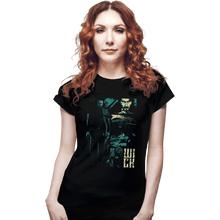 Load image into Gallery viewer, Shirts Fitted Shirts, Woman / Small / Black W.I.C.K.