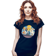 Load image into Gallery viewer, Shirts Fitted Shirts, Woman / Small / Navy World's Best Boss