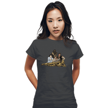 Load image into Gallery viewer, Shirts Fitted Shirts, Woman / Small / Charcoal The Force Club