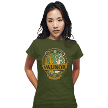 Load image into Gallery viewer, Secret_Shirts Fitted Shirts, Woman / Small / Military Green Eternal Brew
