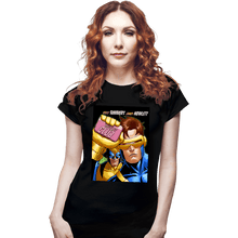 Load image into Gallery viewer, Daily_Deal_Shirts Fitted Shirts, Woman / Small / Black Mutant Fight Club