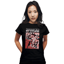 Load image into Gallery viewer, Shirts Fitted Shirts, Woman / Small / Black Teens With Attitude