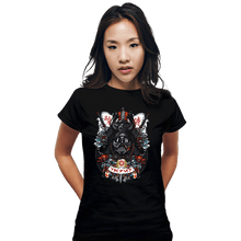 Load image into Gallery viewer, Shirts Fitted Shirts, Woman / Small / Black Dark Lord Samurai
