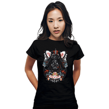 Load image into Gallery viewer, Shirts Fitted Shirts, Woman / Small / Black Dark Lord Samurai