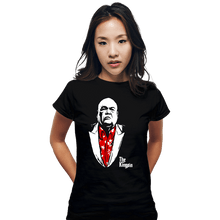 Load image into Gallery viewer, Daily_Deal_Shirts Fitted Shirts, Woman / Small / Black The Kingpin