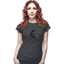 Load image into Gallery viewer, Shirts Fitted Shirts, Woman / Small / Charcoal Xenoprincess