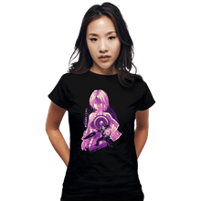 Load image into Gallery viewer, Daily_Deal_Shirts Fitted Shirts, Woman / Small / Black Gaia's Guest