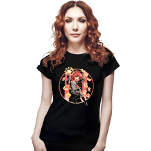 Load image into Gallery viewer, Shirts Fitted Shirts, Woman / Small / Black Nes-Chan
