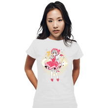 Load image into Gallery viewer, Shirts Fitted Shirts, Woman / Small / White Sakura