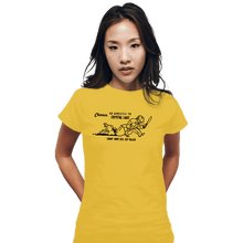 Load image into Gallery viewer, Daily_Deal_Shirts Fitted Shirts, Woman / Small / White Go To Camp Crystal Lake