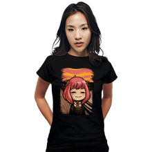 Load image into Gallery viewer, Secret_Shirts Fitted Shirts, Woman / Small / Black Anya Hehe