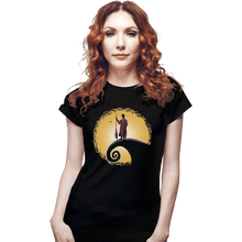 Load image into Gallery viewer, Shirts Fitted Shirts, Woman / Small / Black Quidditch Before Christmas