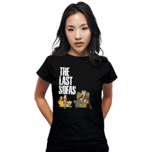 Load image into Gallery viewer, Daily_Deal_Shirts Fitted Shirts, Woman / Small / Black The Last Sofas