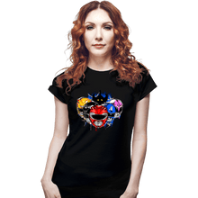 Load image into Gallery viewer, Shirts Fitted Shirts, Woman / Small / Black Morphin' Time
