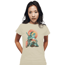 Load image into Gallery viewer, Shirts Fitted Shirts, Woman / Small / White Ukiyo Ocarina