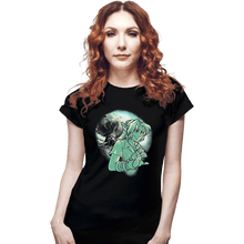 Load image into Gallery viewer, Shirts Fitted Shirts, Woman / Small / Black Her Knight
