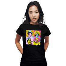 Load image into Gallery viewer, Daily_Deal_Shirts Fitted Shirts, Woman / Small / Black In Living Color