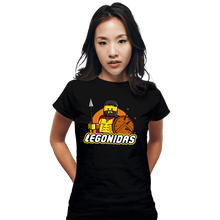 Load image into Gallery viewer, Daily_Deal_Shirts Fitted Shirts, Woman / Small / Black Legonidas