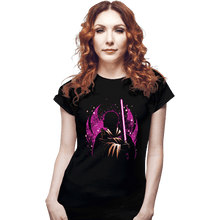 Load image into Gallery viewer, Daily_Deal_Shirts Fitted Shirts, Woman / Small / Black Master Of The Council