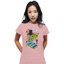 Load image into Gallery viewer, Daily_Deal_Shirts Fitted Shirts, Woman / Small / Azalea 2nd Gen Color