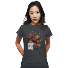 Load image into Gallery viewer, Shirts Fitted Shirts, Woman / Small / Charcoal The 4th Wall Merc