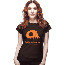 Load image into Gallery viewer, Daily_Deal_Shirts Fitted Shirts, Woman / Small / Black Forest Moon Reserve