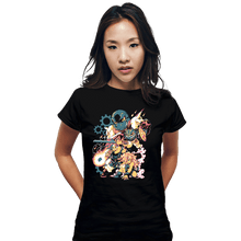 Load image into Gallery viewer, Shirts Fitted Shirts, Woman / Small / Black BC Chrono Heroes