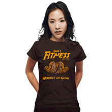Load image into Gallery viewer, Daily_Deal_Shirts Fitted Shirts, Woman / Small / Black Workout And Glory