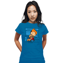 Load image into Gallery viewer, Shirts Fitted Shirts, Woman / Small / Sapphire Seymour And Philip