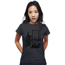 Load image into Gallery viewer, Shirts Fitted Shirts, Woman / Small / Dark Heather Death Is Random