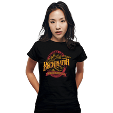 Load image into Gallery viewer, Secret_Shirts Fitted Shirts, Woman / Small / Black The Brewinator