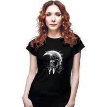 Load image into Gallery viewer, Daily_Deal_Shirts Fitted Shirts, Woman / Small / Black The Knight Rises