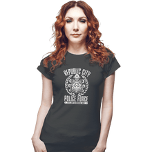 Load image into Gallery viewer, Shirts Fitted Shirts, Woman / Small / Charcoal Metal Is Enduring