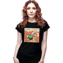 Load image into Gallery viewer, Shirts Fitted Shirts, Woman / Small / Black Don't Test Me