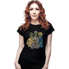 Load image into Gallery viewer, Shirts Fitted Shirts, Woman / Small / Black The Golden Ghouls