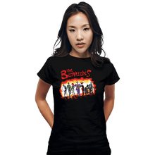 Load image into Gallery viewer, Daily_Deal_Shirts Fitted Shirts, Woman / Small / Black The Batvillains