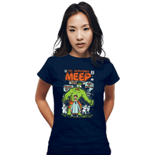 Load image into Gallery viewer, Secret_Shirts Fitted Shirts, Woman / Small / Navy The Incredible Meep
