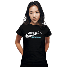 Load image into Gallery viewer, Shirts Fitted Shirts, Woman / Small / Black Just Storm It