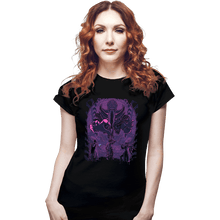 Load image into Gallery viewer, Daily_Deal_Shirts Fitted Shirts, Woman / Small / Black Mindflayer's den