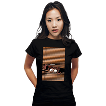 Load image into Gallery viewer, Secret_Shirts Fitted Shirts, Woman / Small / Black Hidden