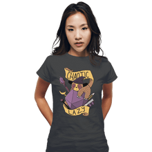 Load image into Gallery viewer, Shirts Fitted Shirts, Woman / Small / Charcoal Chaotic Lazy