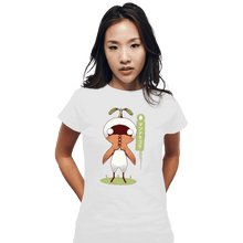 Load image into Gallery viewer, Shirts Fitted Shirts, Woman / Small / White Mandragora