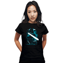 Load image into Gallery viewer, Daily_Deal_Shirts Fitted Shirts, Woman / Small / Black Always Rebels