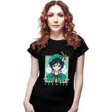 Load image into Gallery viewer, Shirts Fitted Shirts, Woman / Small / Black Venti